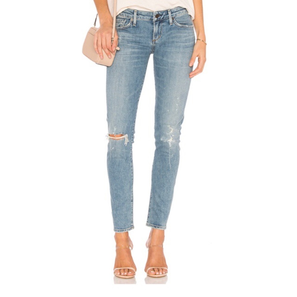 CITIZENS OF HUMANITY RACER LOW RISE SKINNY JEAN